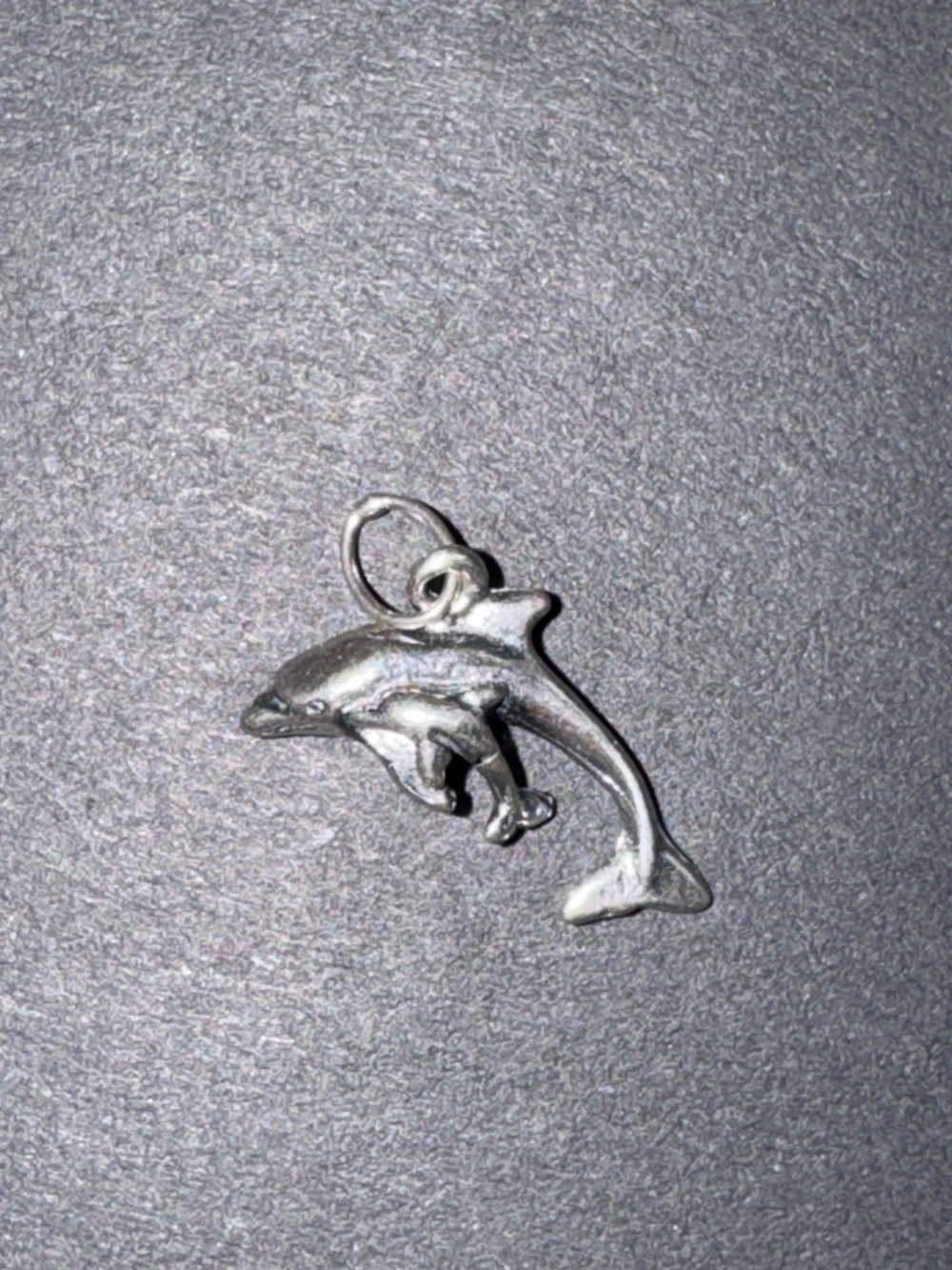 925 Sterling Silver Dolphins Charm